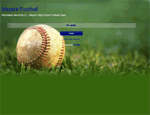 Tablet Screenshot of meyersfootball.blogspot.com