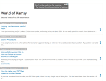 Tablet Screenshot of kaminda.blogspot.com