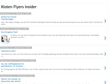 Tablet Screenshot of klotenflyersinsider.blogspot.com