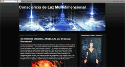 Desktop Screenshot of conscienciadeluz33.blogspot.com