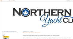 Desktop Screenshot of northernyachtclub.blogspot.com