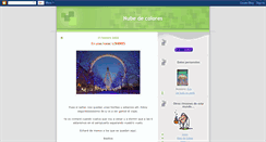 Desktop Screenshot of nubedecolores.blogspot.com