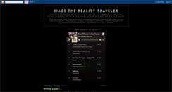 Desktop Screenshot of kiaostherealitytraveler.blogspot.com