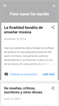 Mobile Screenshot of paranacerhenacido.blogspot.com