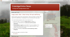Desktop Screenshot of coleridgegp.blogspot.com