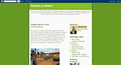 Desktop Screenshot of bankinginmalawi.blogspot.com