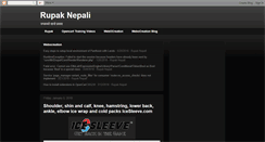 Desktop Screenshot of nepalrupak.blogspot.com