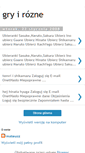 Mobile Screenshot of gryirozne-mateusz.blogspot.com