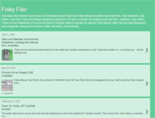 Tablet Screenshot of foleyfiler.blogspot.com