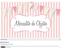 Tablet Screenshot of mercaditodeobjetos.blogspot.com