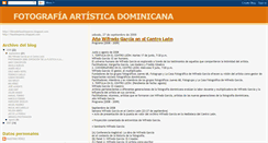 Desktop Screenshot of fotografiaartisticadominicana.blogspot.com