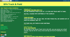Desktop Screenshot of bfatrackandfield.blogspot.com