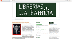Desktop Screenshot of librerialafamilia.blogspot.com