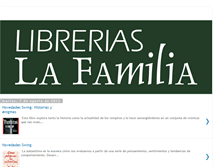 Tablet Screenshot of librerialafamilia.blogspot.com