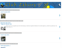 Tablet Screenshot of clubzahory.blogspot.com