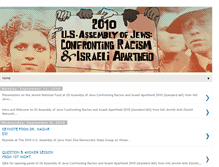 Tablet Screenshot of jewsconfrontapartheid.blogspot.com