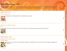 Tablet Screenshot of beauty-sanaworld.blogspot.com