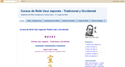 Desktop Screenshot of cursos-reiki-madrid.blogspot.com