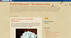 Desktop Screenshot of bluesky89s-richest-women.blogspot.com