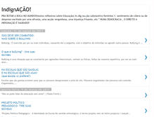 Tablet Screenshot of indignacao123.blogspot.com