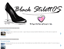 Tablet Screenshot of black-stilettos.blogspot.com