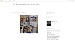 Desktop Screenshot of ein-see-ist-immer-ganz-in-der-naehe.blogspot.com
