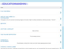 Tablet Screenshot of educationnandhini.blogspot.com