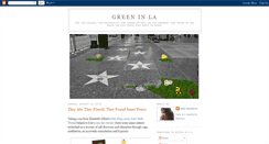 Desktop Screenshot of greeninla.blogspot.com