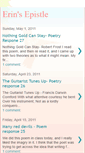 Mobile Screenshot of erinsepistle.blogspot.com