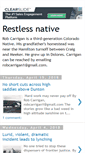Mobile Screenshot of coloradorestlessnative.blogspot.com