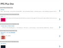 Tablet Screenshot of ppgplusone.blogspot.com