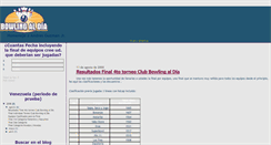 Desktop Screenshot of bowlingaldia.blogspot.com