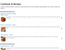 Tablet Screenshot of cookbooknrecipes.blogspot.com