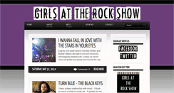 Desktop Screenshot of girlsattherockshow.blogspot.com