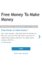 Mobile Screenshot of freemoneytomakemoney.blogspot.com