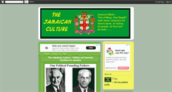 Desktop Screenshot of jamaican-culture.blogspot.com