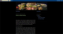 Desktop Screenshot of paintingbody.blogspot.com