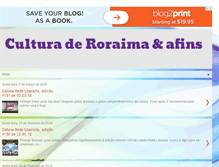 Tablet Screenshot of culturaderoraima.blogspot.com