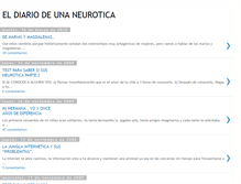 Tablet Screenshot of eldiariodeunaneurotica.blogspot.com