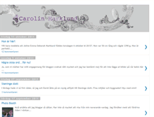Tablet Screenshot of carolinmarklund.blogspot.com
