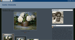 Desktop Screenshot of justinclementsart.blogspot.com