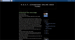 Desktop Screenshot of hostchampionsonlinexboxteam.blogspot.com