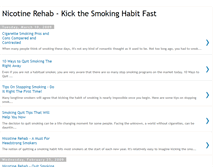 Tablet Screenshot of nicotine-rehab.blogspot.com