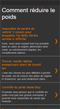 Mobile Screenshot of commentreduirelepoids.blogspot.com