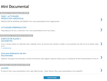 Tablet Screenshot of minidocumental.blogspot.com