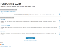 Tablet Screenshot of forlgshinegames.blogspot.com