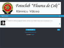 Tablet Screenshot of fotoclubul-floareadecolt.blogspot.com