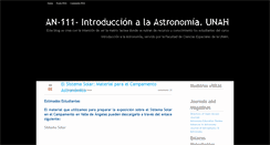 Desktop Screenshot of introduccion-a-la-astronomia-unah.blogspot.com