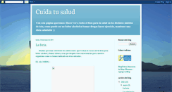 Desktop Screenshot of cuidayeducatusalud1.blogspot.com