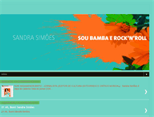 Tablet Screenshot of blogsandrasimoes.blogspot.com